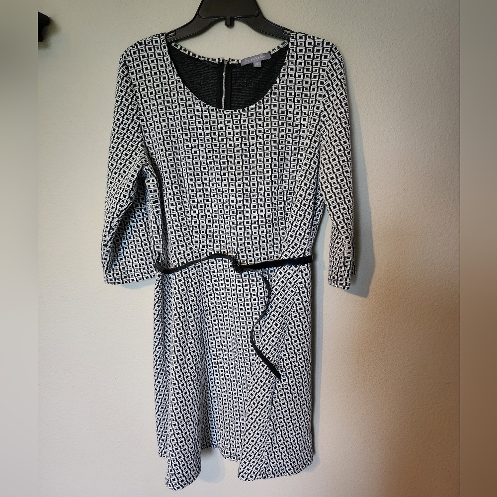 Women's Black & White NY Collection Dress